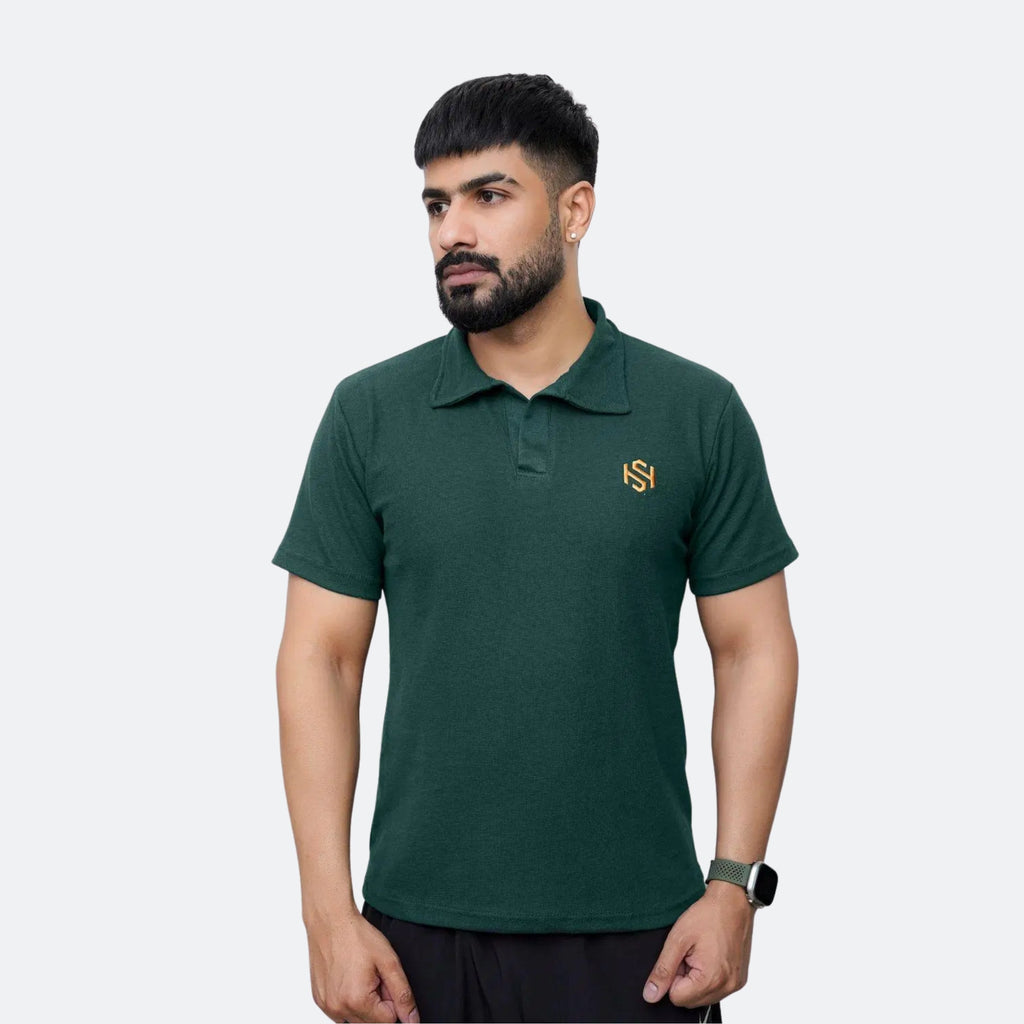 Cotton Plain Polo Shirt