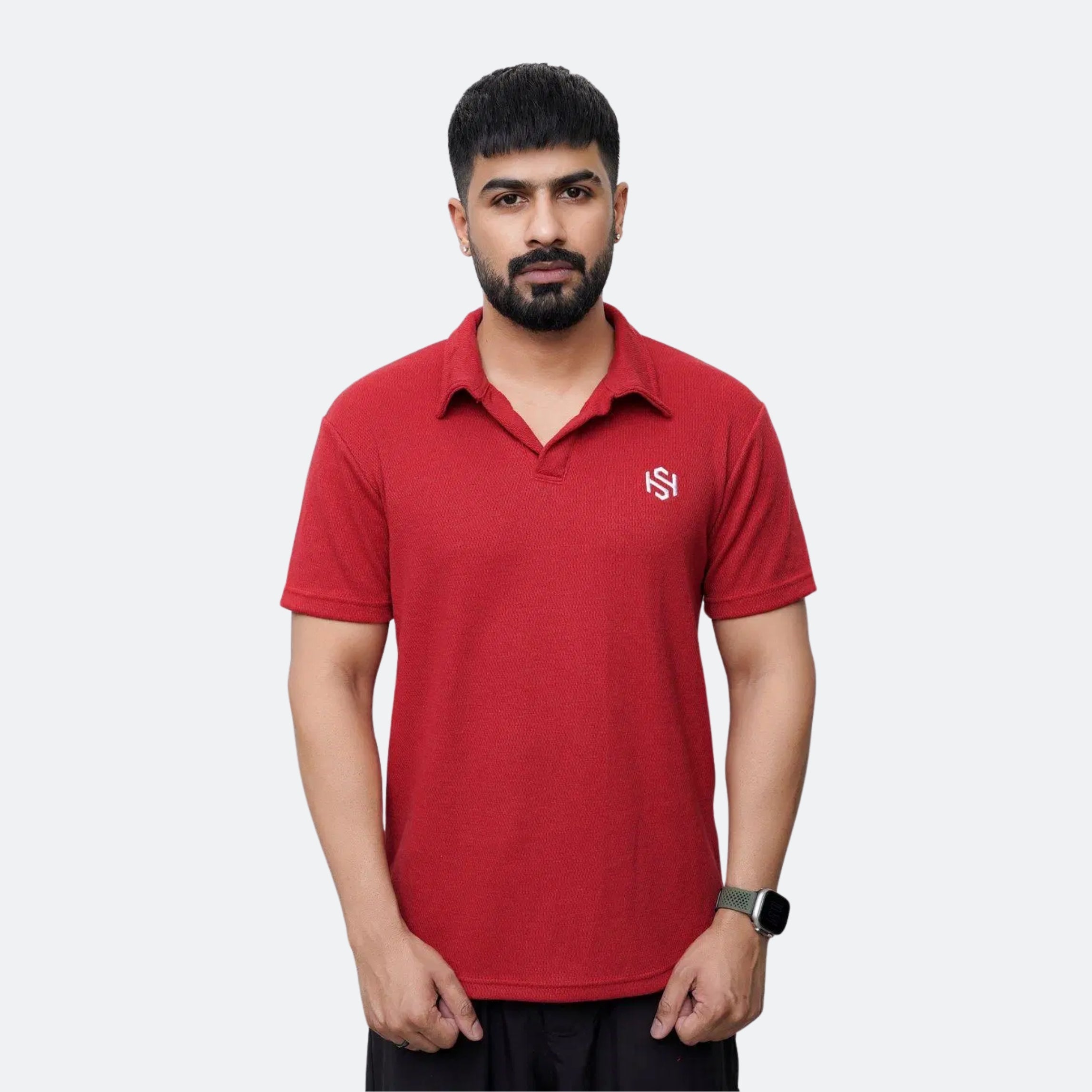 Cotton Plain Polo Shirt