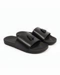 Black Camel PVC Tassel Style Slide