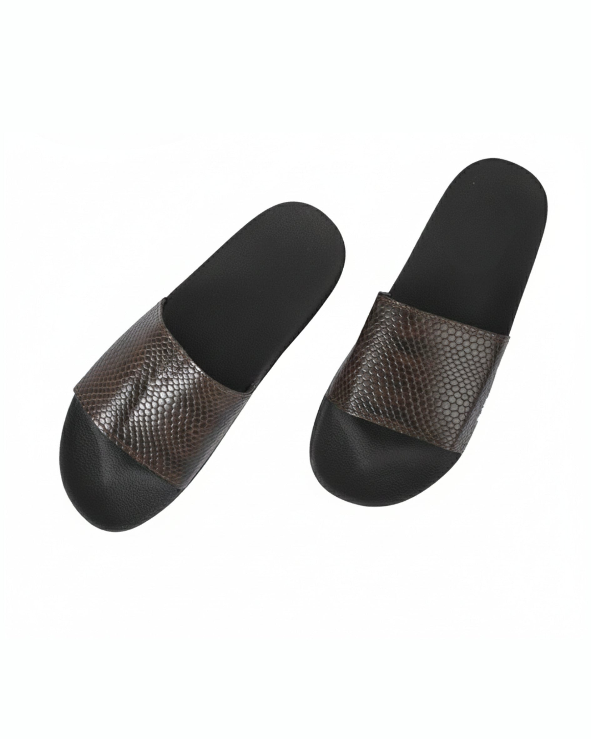 Cobra Texture Slide Brown