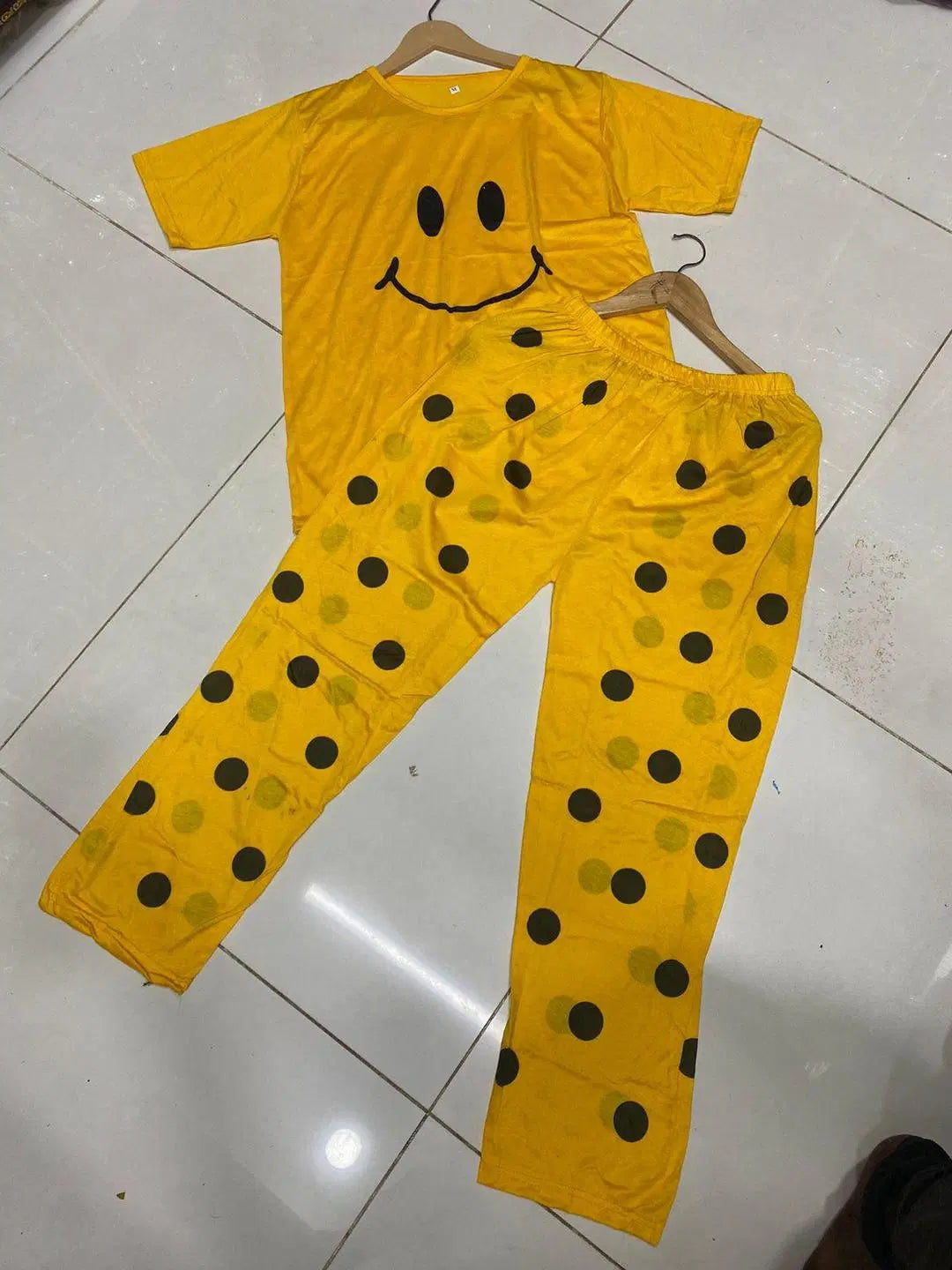 Cotton Jersey Printed Night Suit