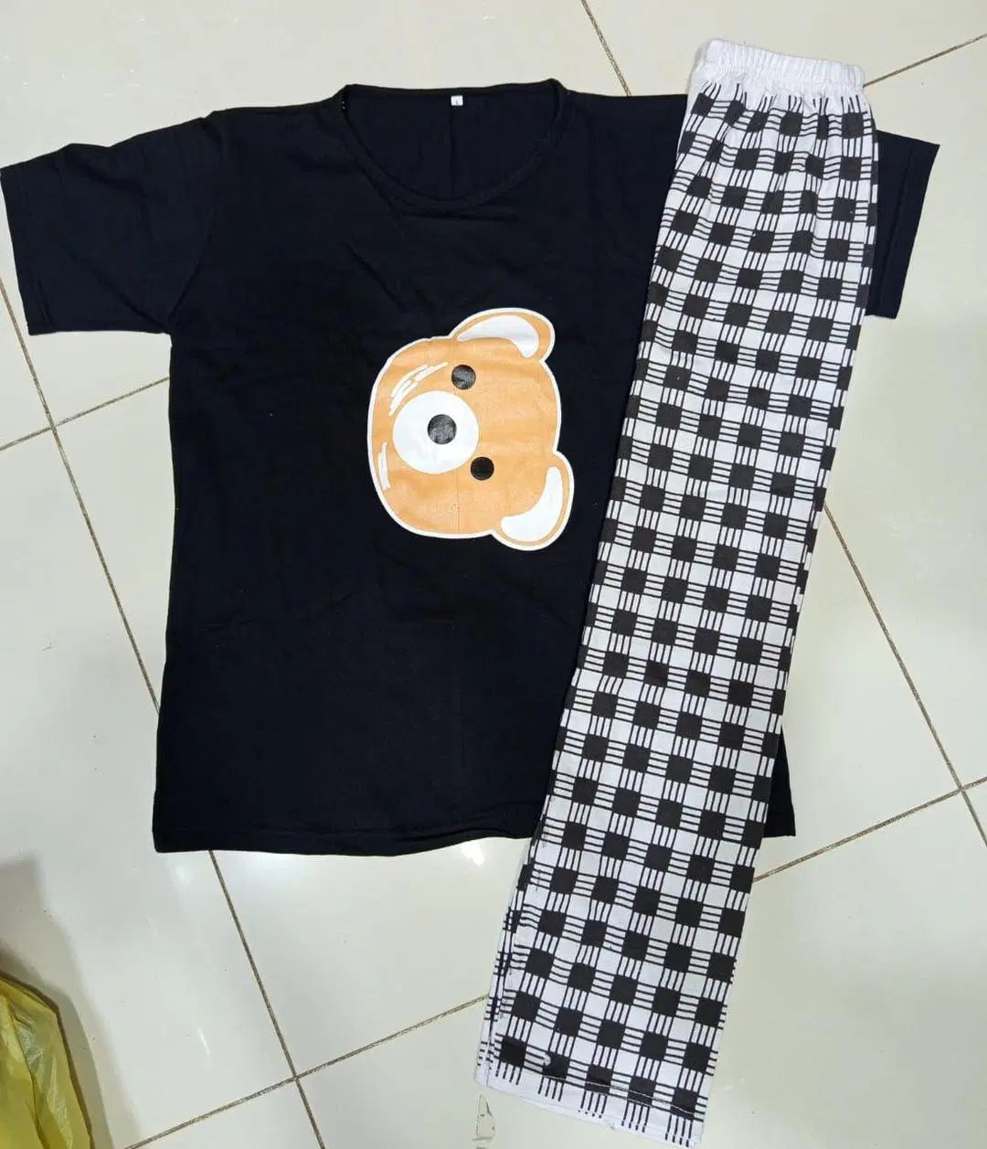 Cotton Jersey Printed Night Suit