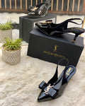 YSL Black Heels