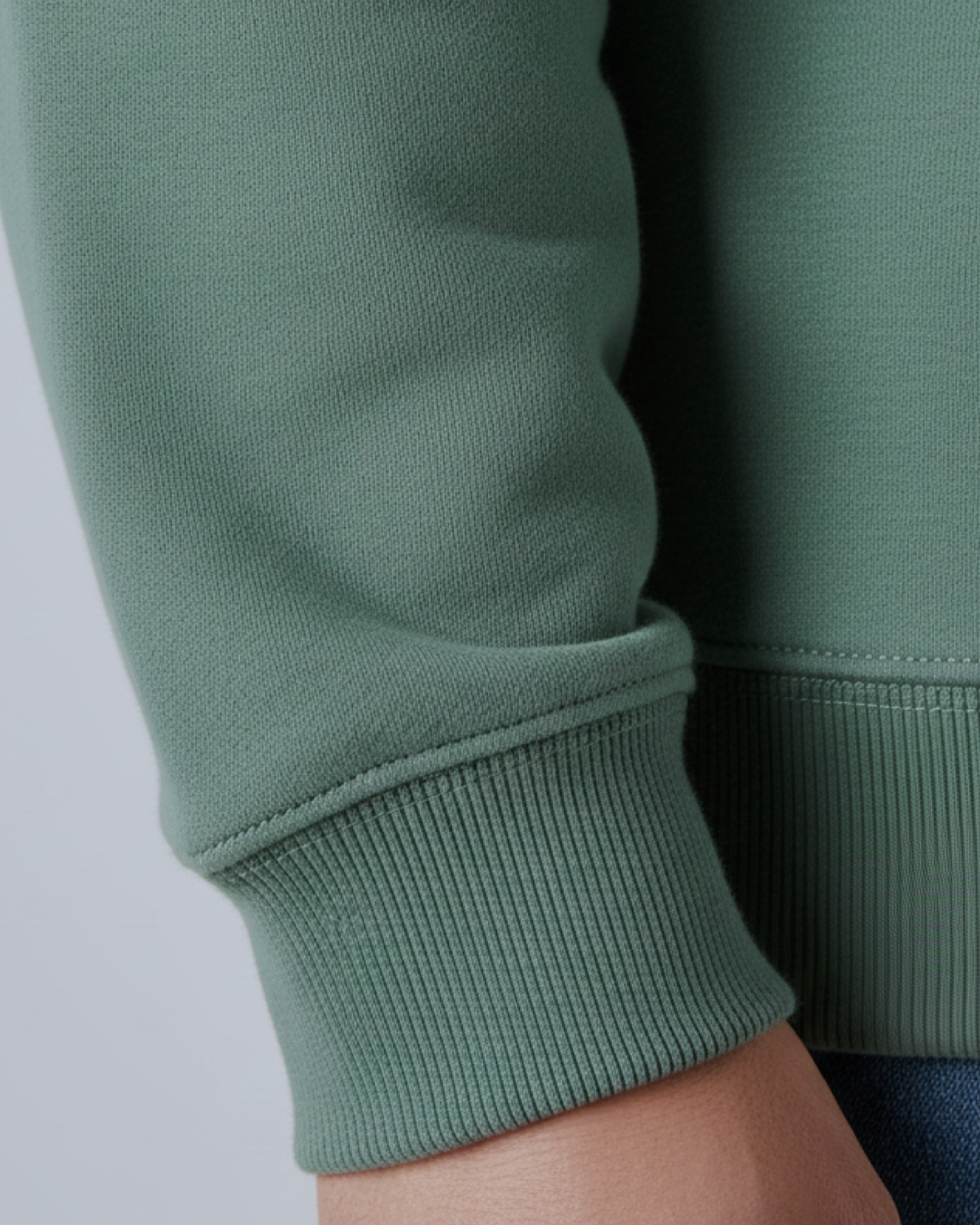 Lime Cotton Sweatshirt