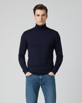 Rib Plain High neck