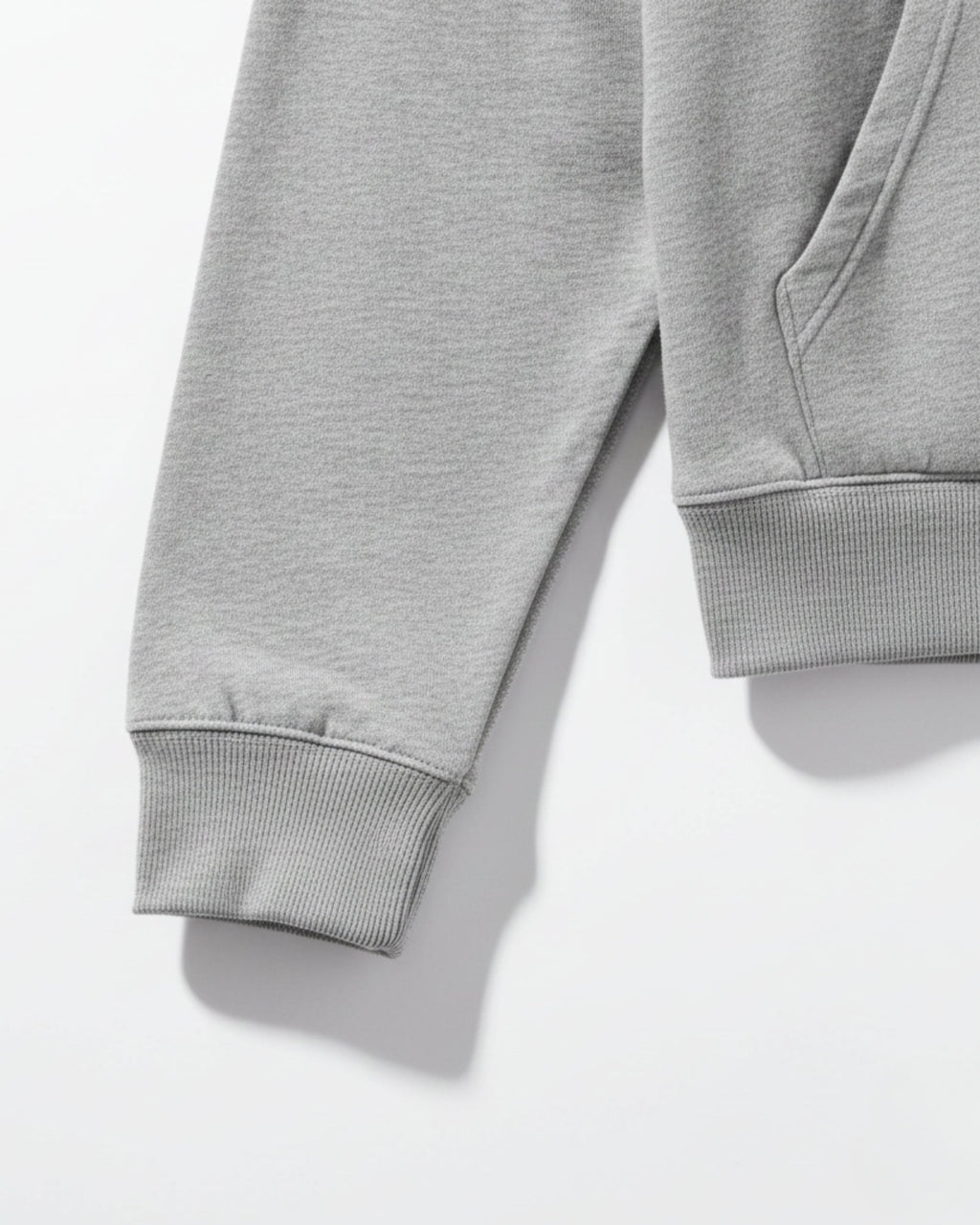 Zipper Fleece Hoodie