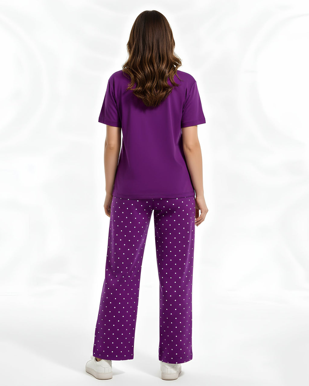 Stitched Jersey Printed Tracksuit