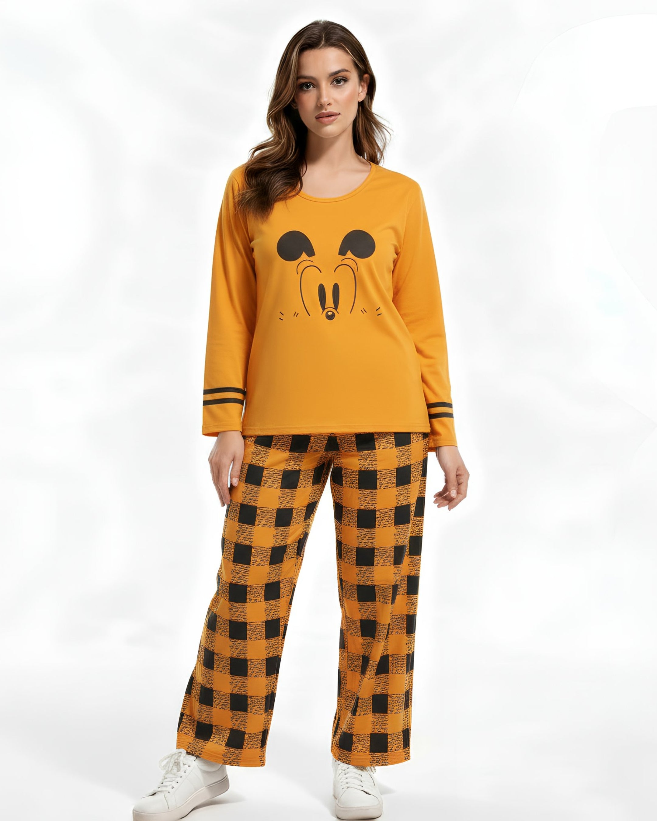 Yellow Jersey Printed Tracksuit