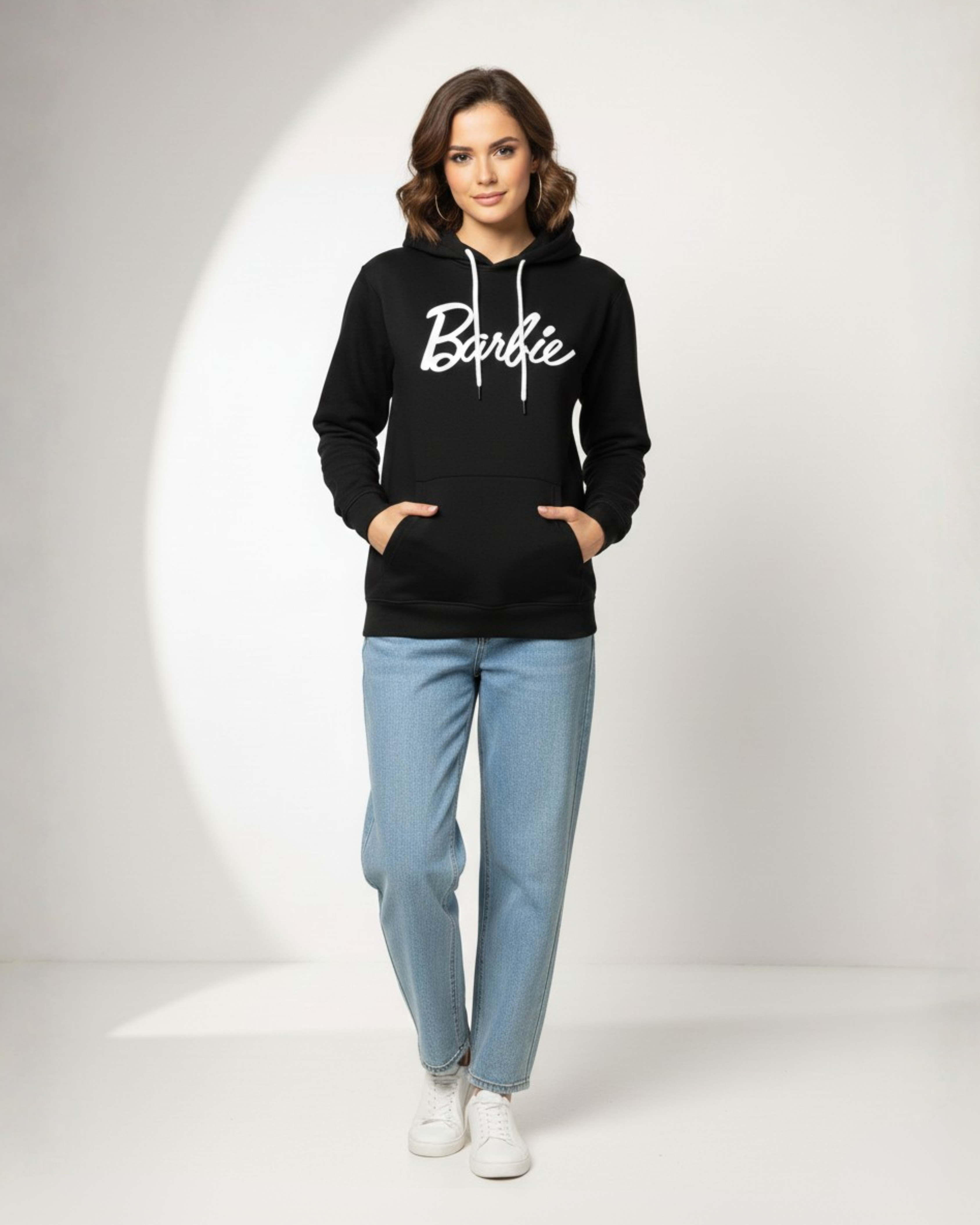 Printed Pullover Hoodie