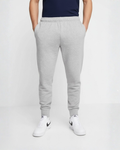Grey Cotton Jersey Plain Trouser