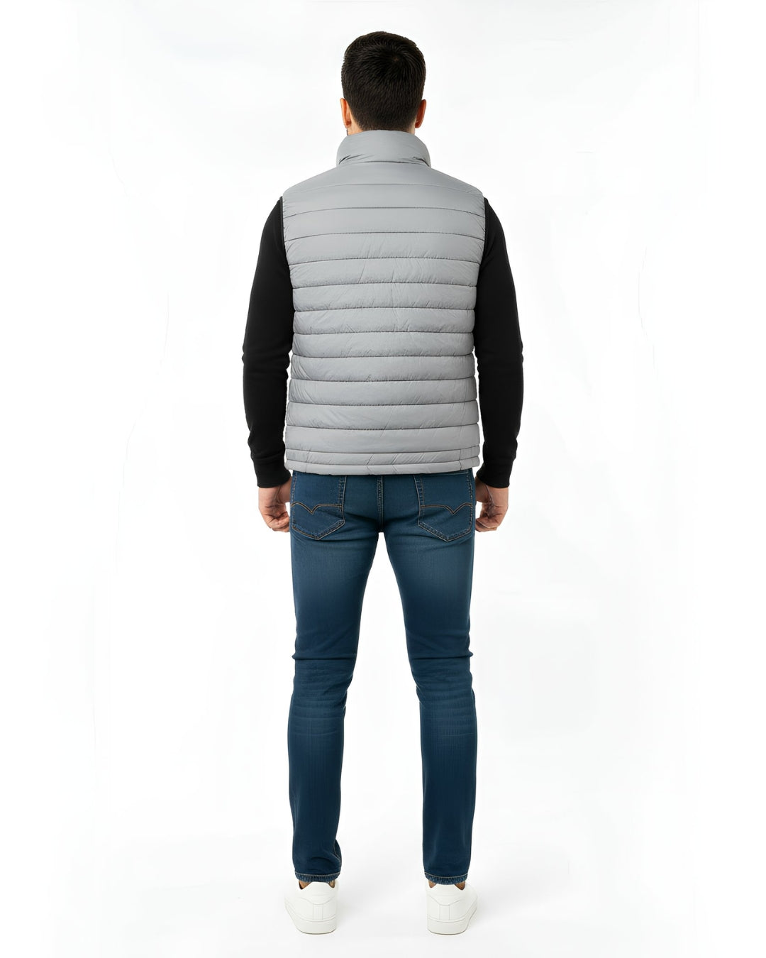 Grey Style Puffer Jacket