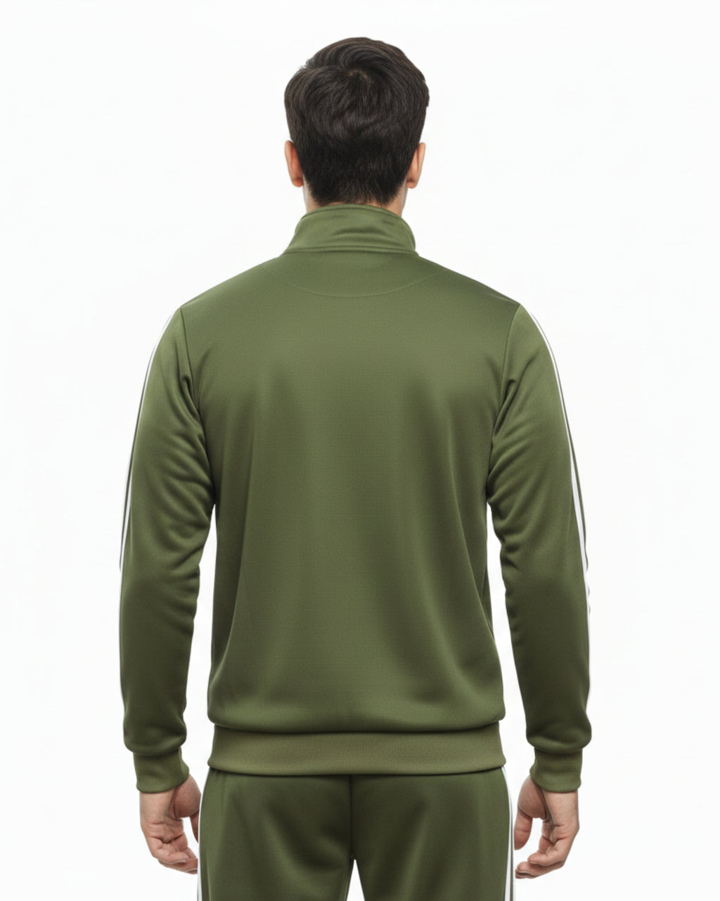 Green Zipper Track Suit