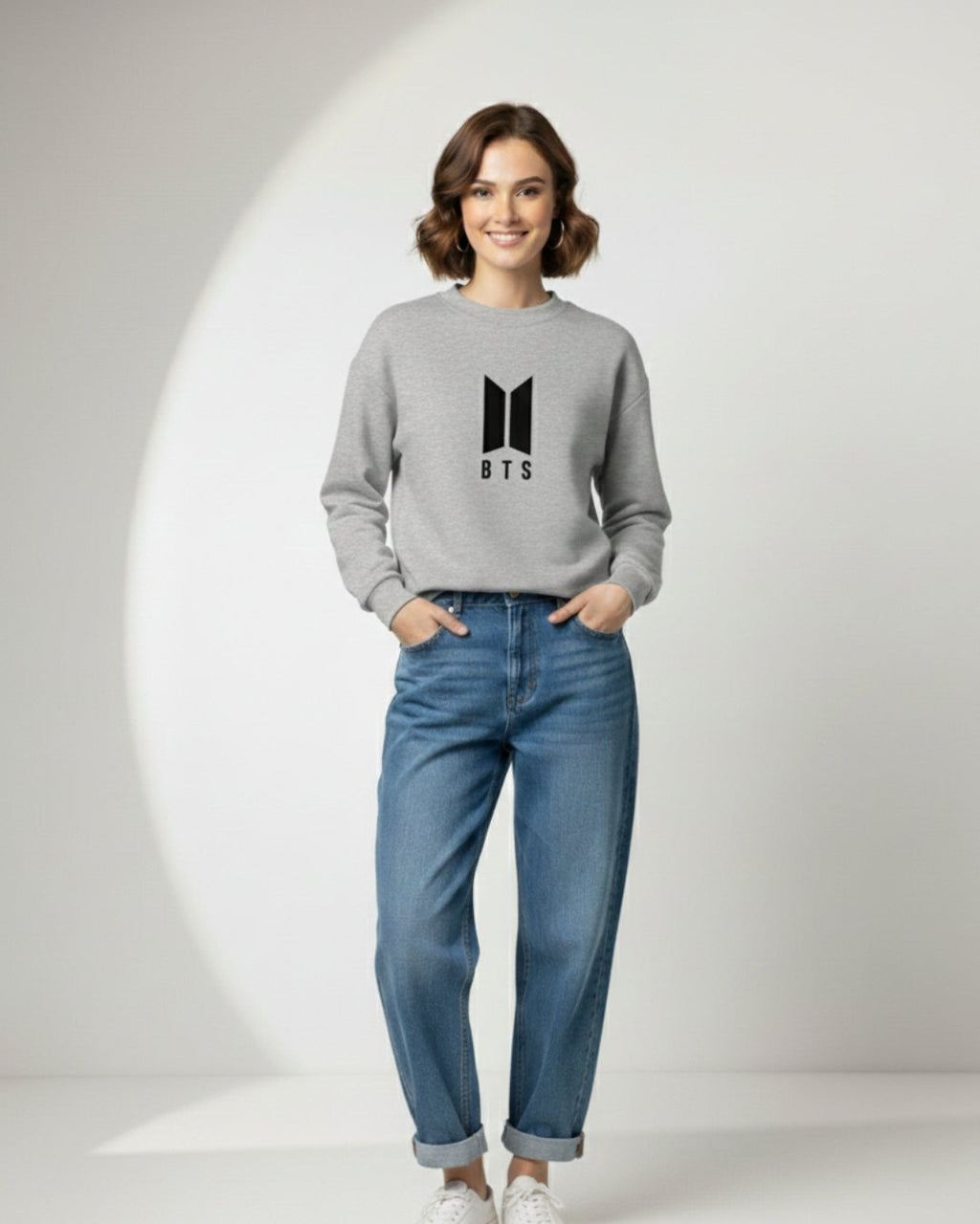 Heather Grey Sweat Shirt