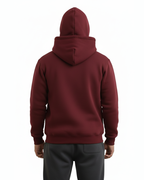 Balaclava Ninja Maroon Hoodie