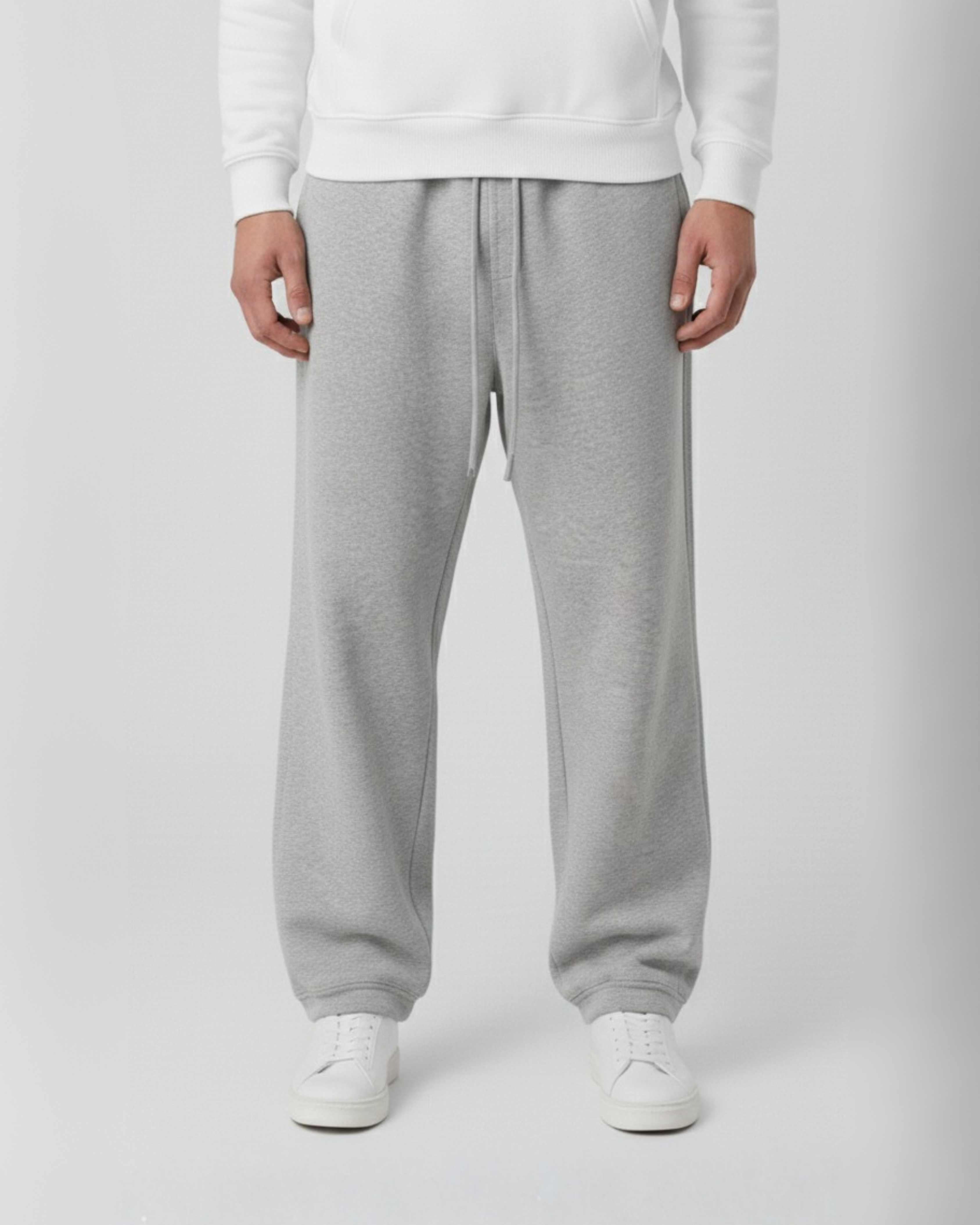 Grey Plain Trouser