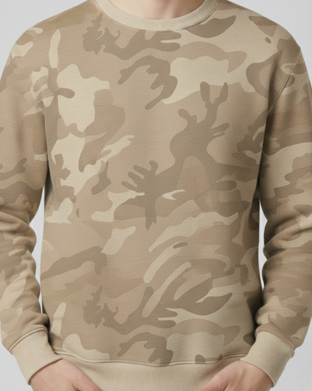 Cotton Jersey Printed Sweatshirt