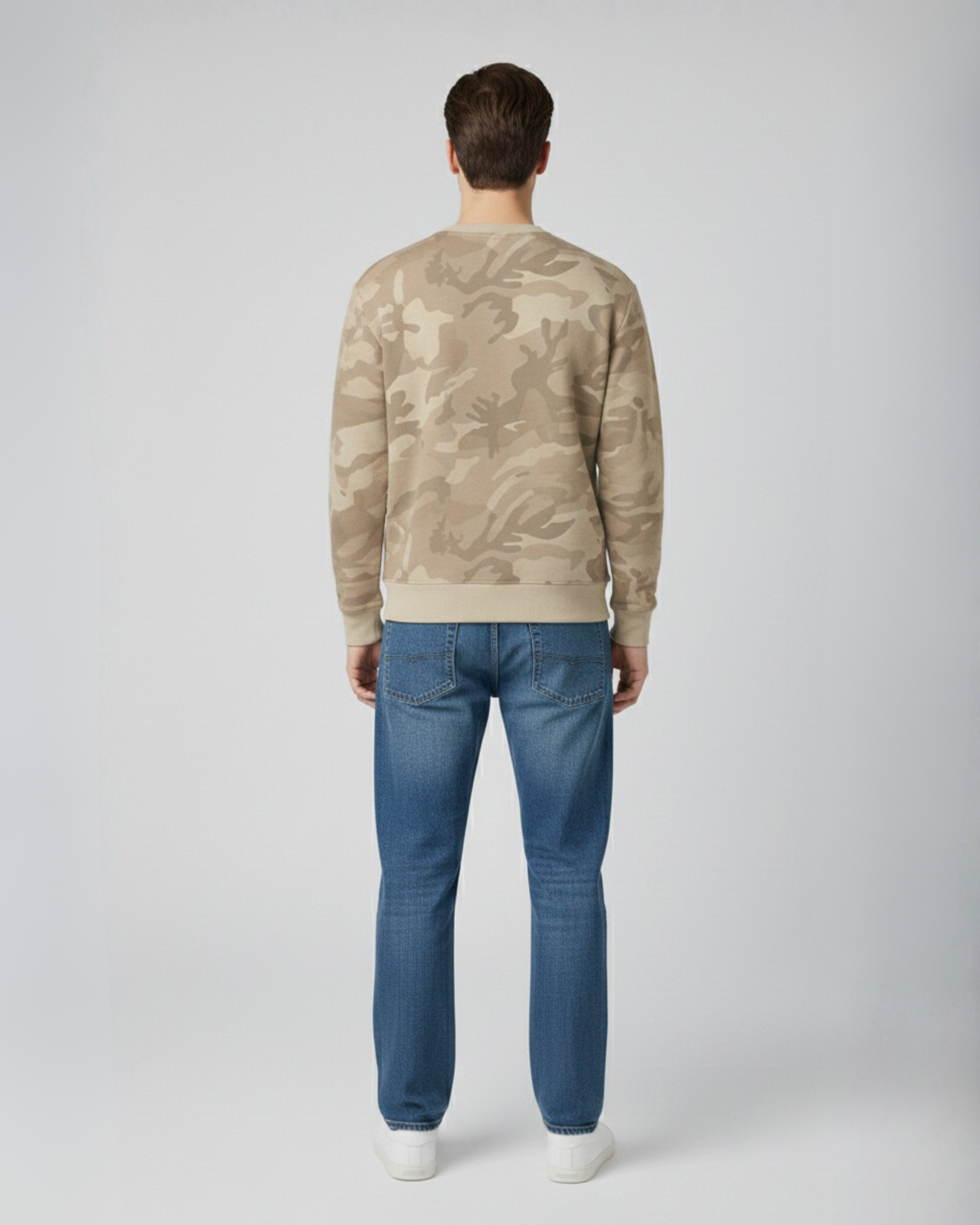 Cotton Jersey Printed Sweatshirt