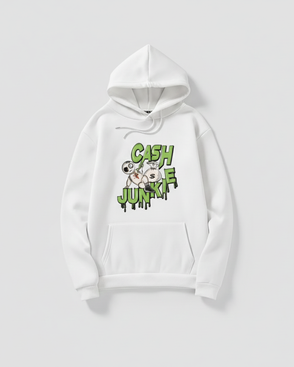 Fleece Printed Hoodie