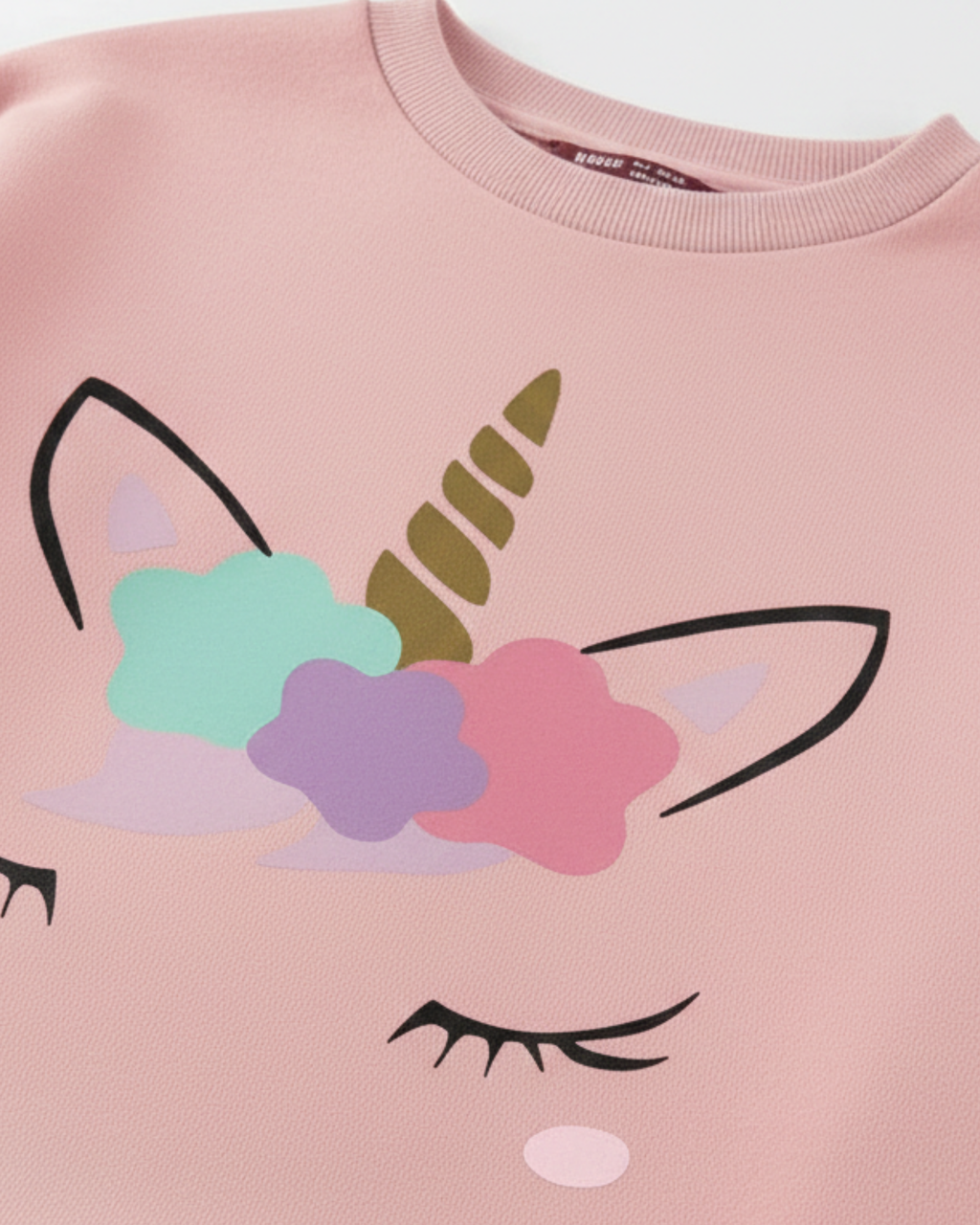 Fleece Printed Sweat Shirt