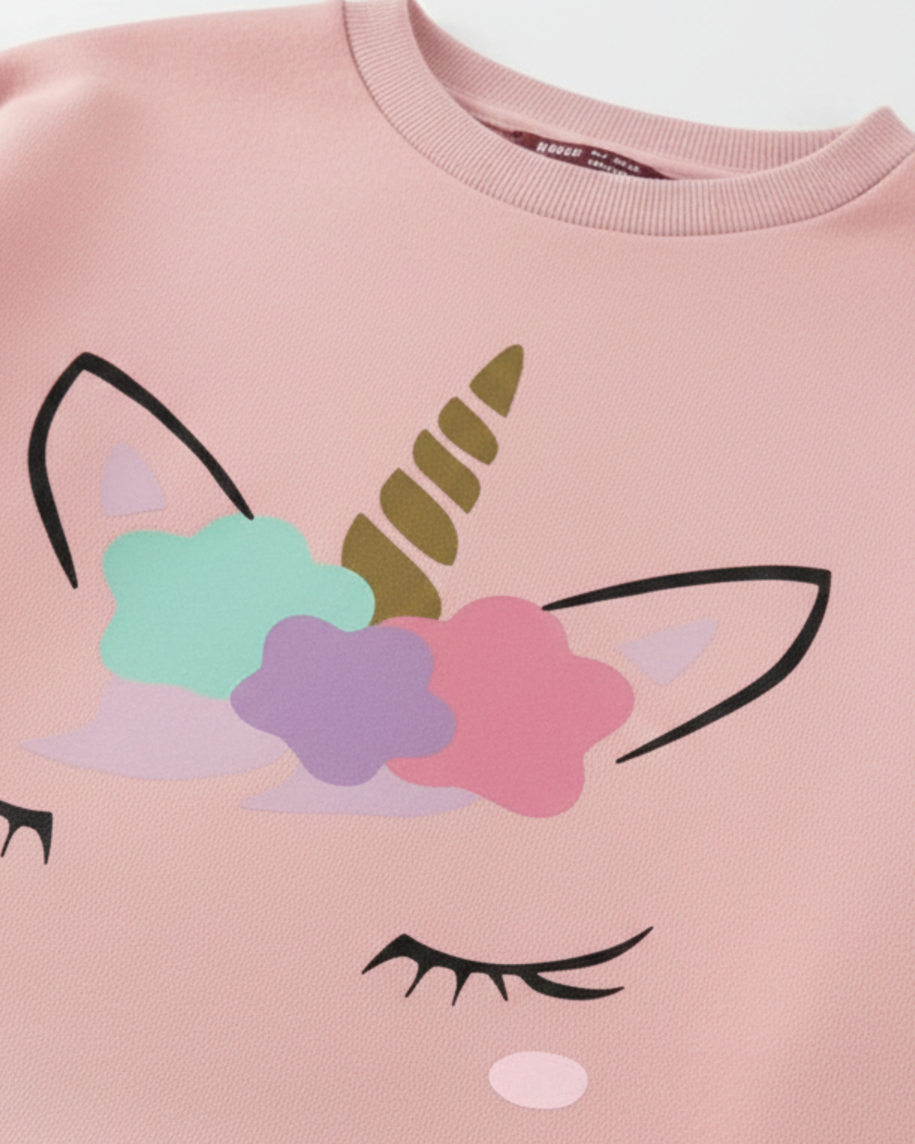 Fleece Printed Sweat Shirt