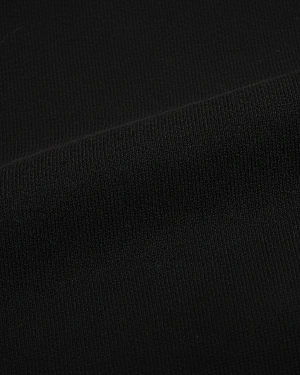 Black Fleece Plain Hoodie