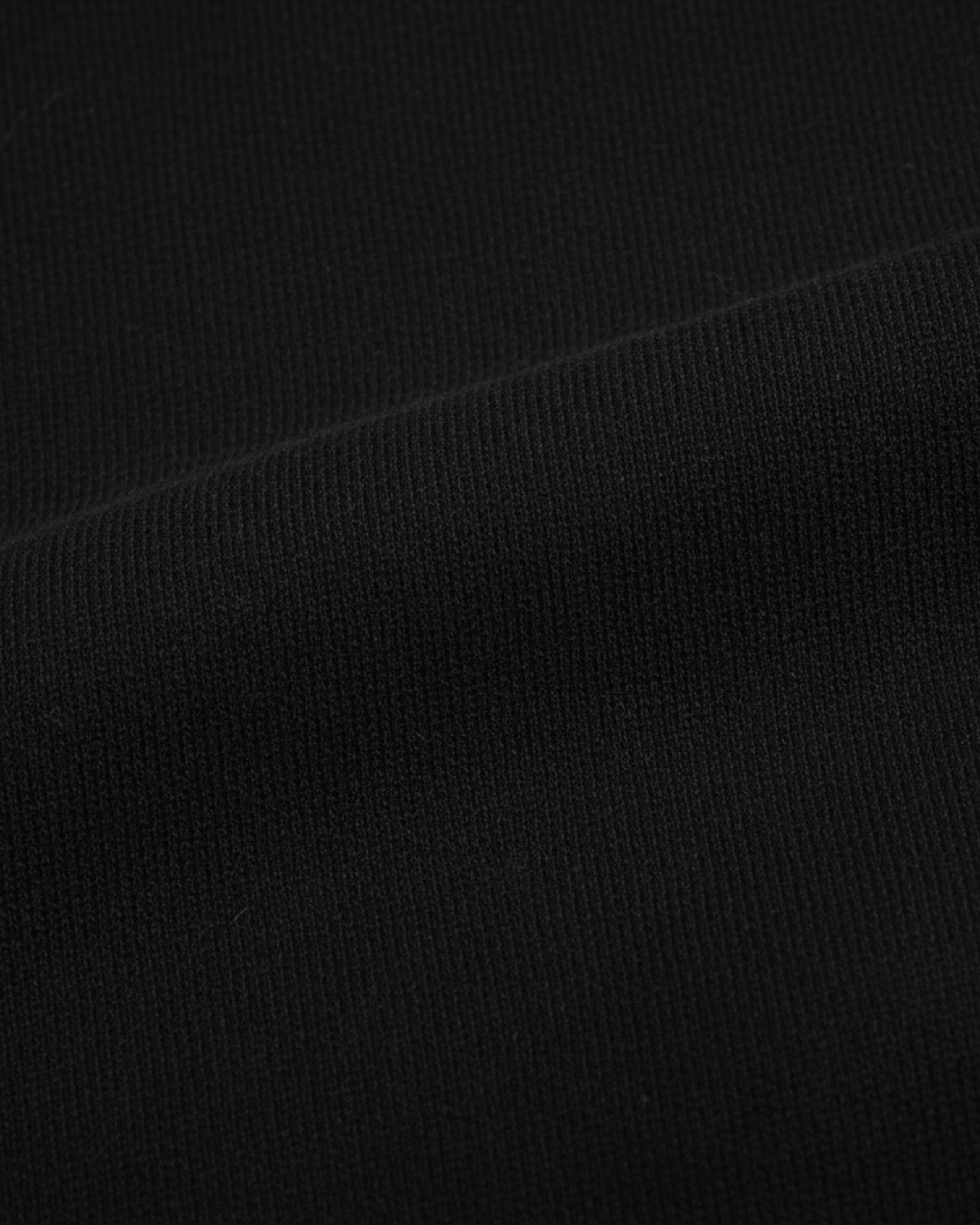 Black Fleece Plain Hoodie