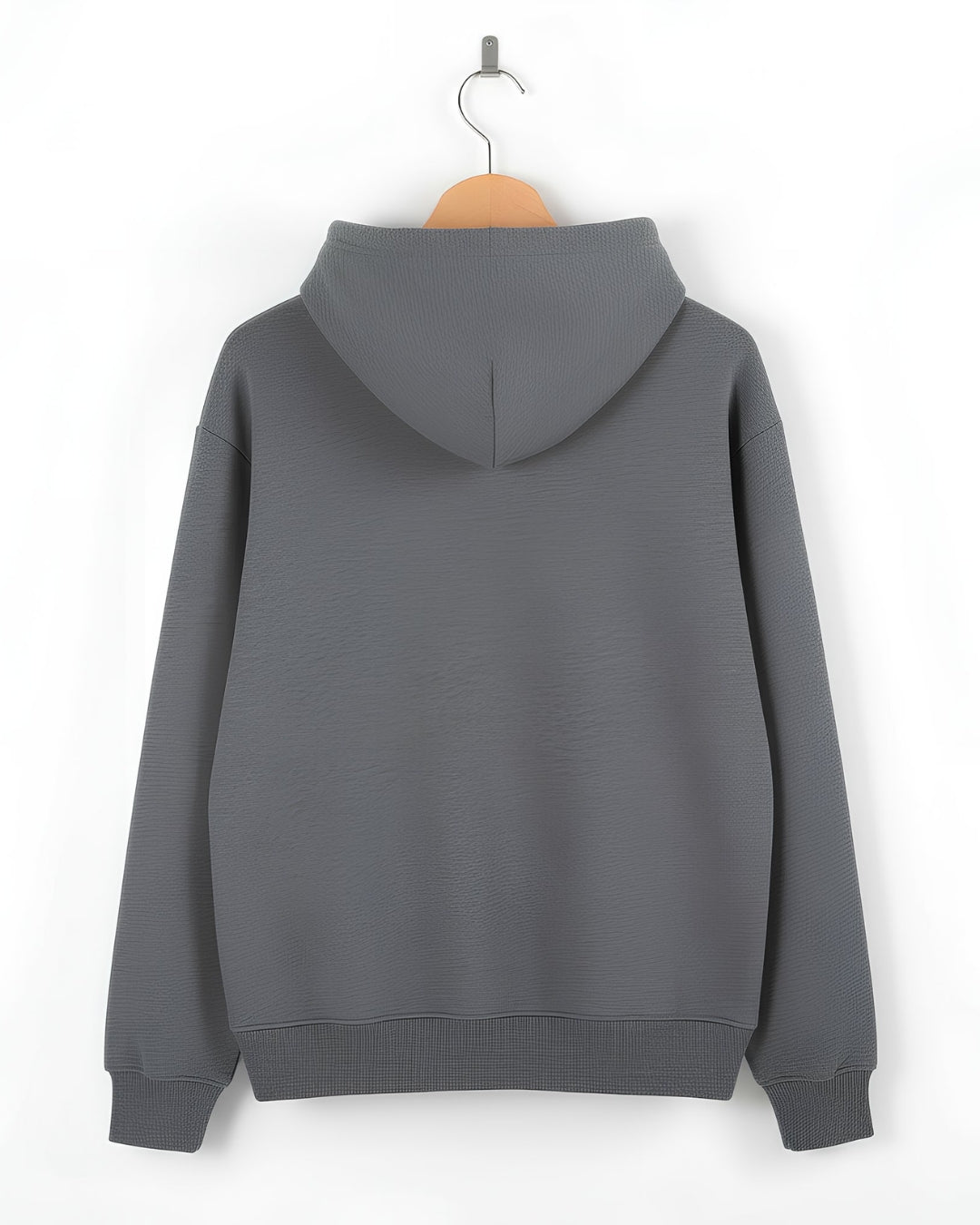 Grey Fleece Hoodie