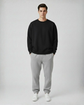 Polyester Fleece Plain Sweatshirt