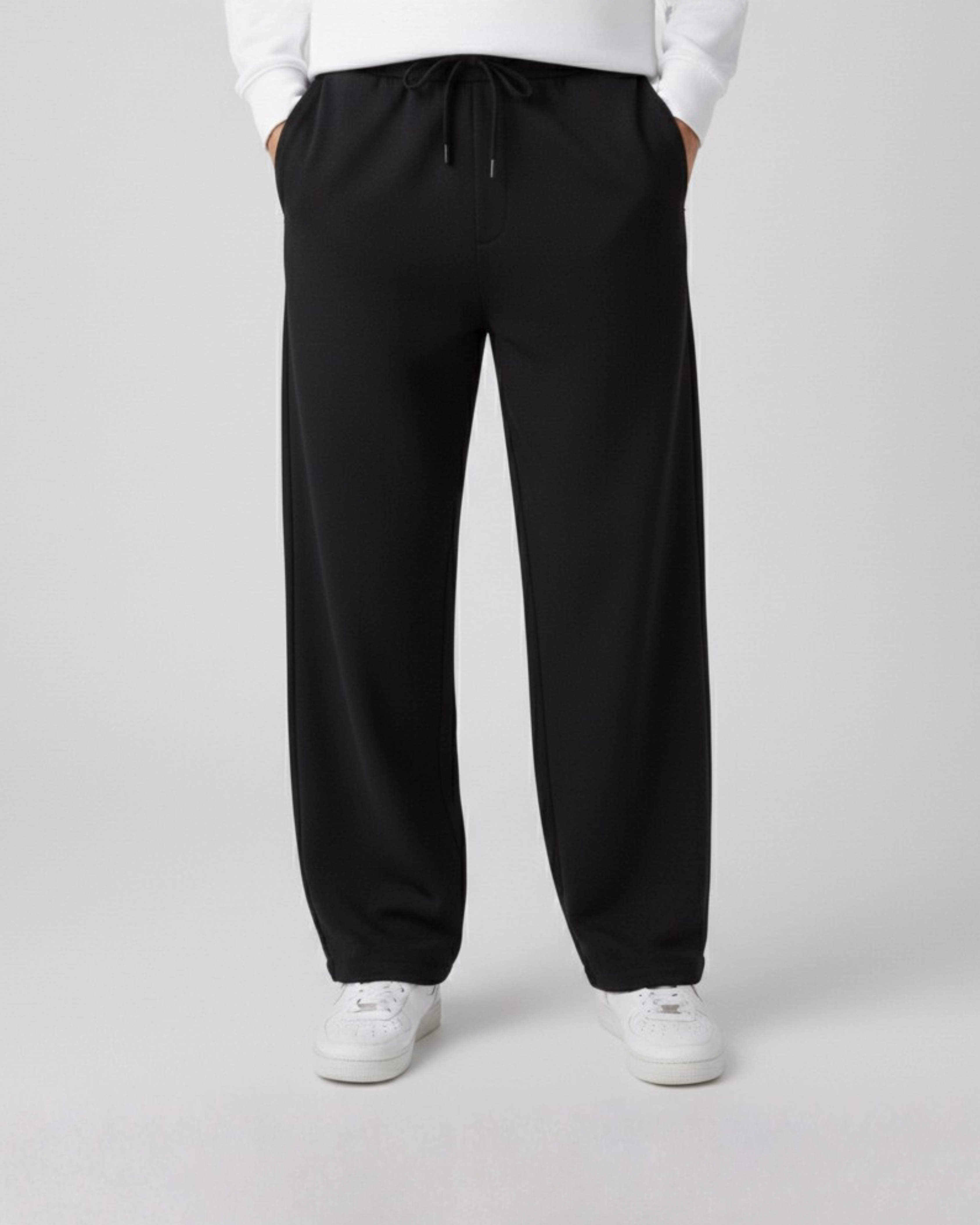 Black Plain Trouser