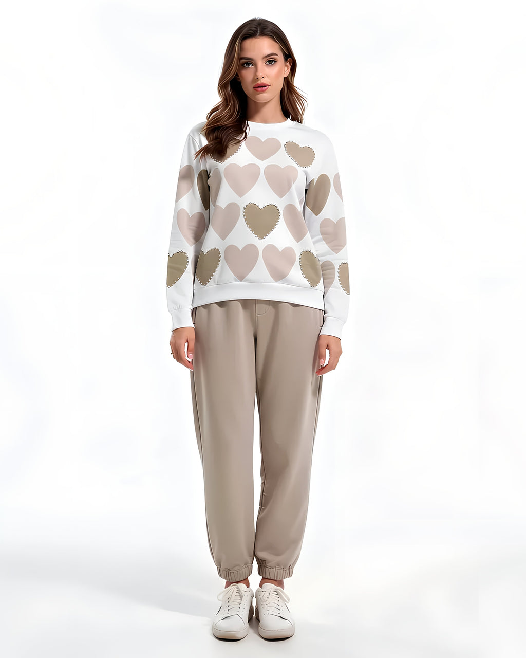 2 Pcs Sweatshirt Tracksuit