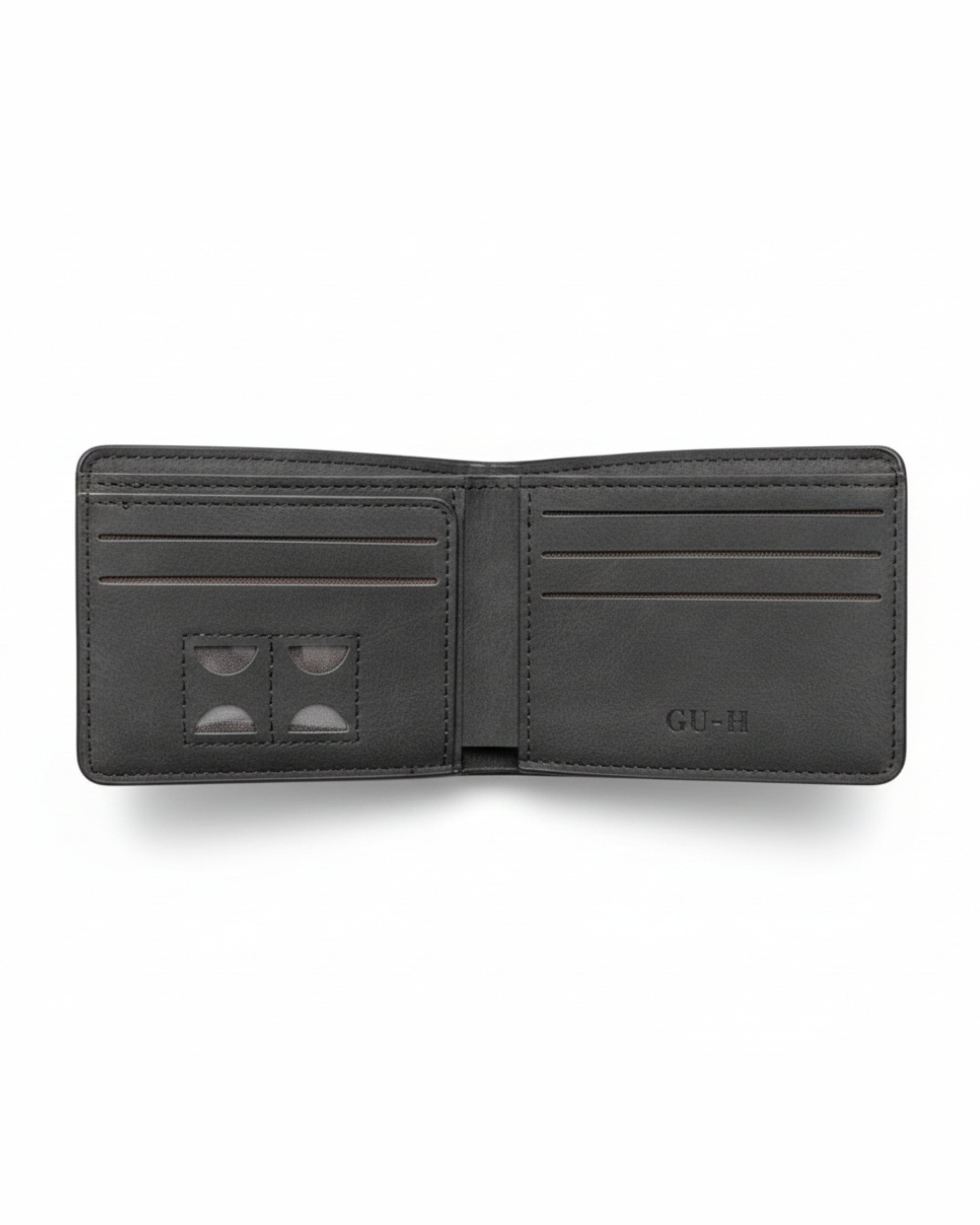 Grey Leather Wallet