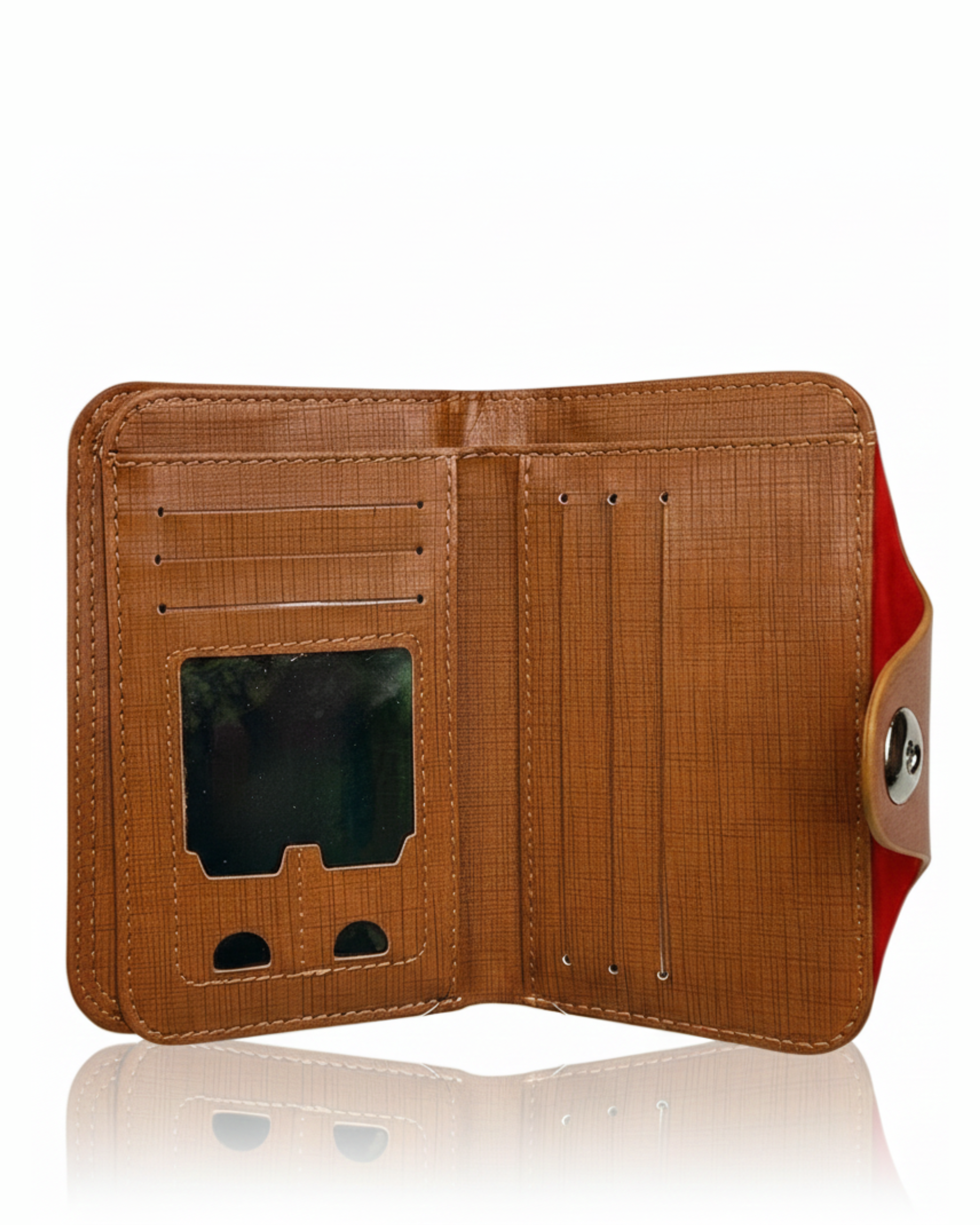 Half Long Leather Wallet