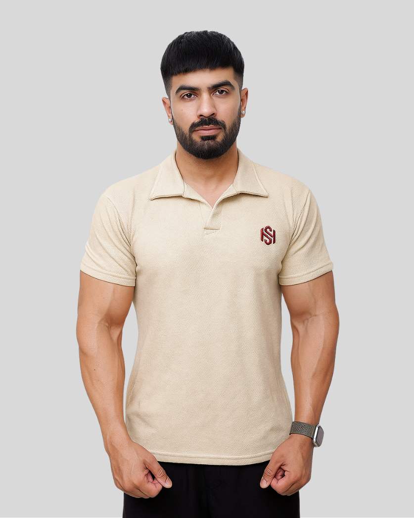 Cotton Plain Polo Shirt